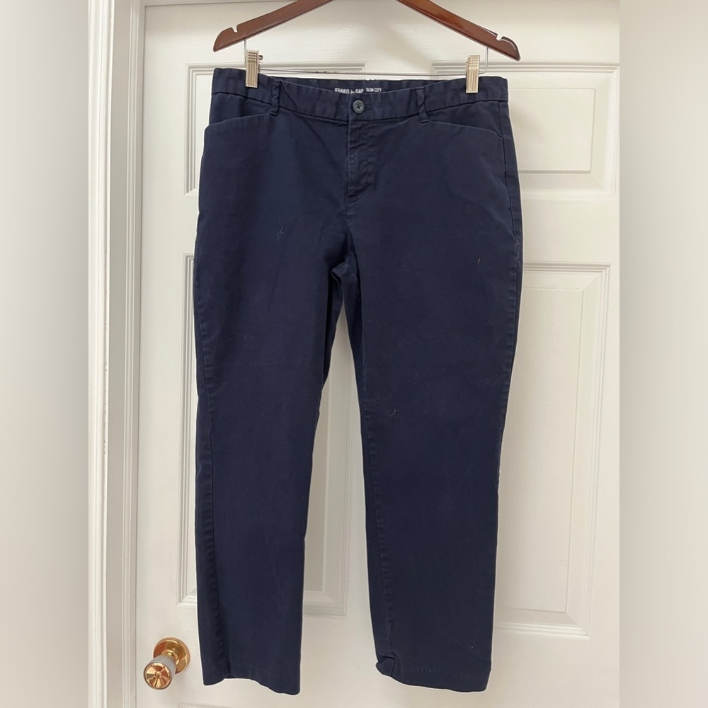 Gap Khakis slim city size ladies 12